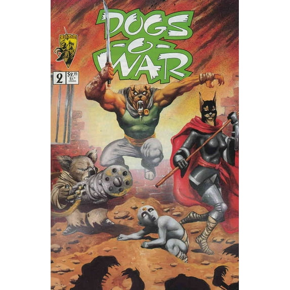 Dogs-O-War #2 VF ; Crusade Comic Book