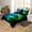 Green Cyan, variant on Erosebridal Abstract Gamepads Comforter Cover Twin,Neon Gradient Bedding Twin Size,Hexagon Honeycomb Duvet Cover Twin,Lightweight Lightning Bedroom Decoration(No Comforter),Reversible,3pcs
