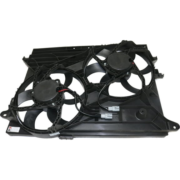 Cooling Fan Assembly Compatible with SATURN VUE 2008-2010/CAPTIVA SPORT 2012 Dual Fan
