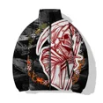 thumbnail image 3 of Chaquetas de invierno de nuevo estilo para hombre, chaqueta de algodón gruesa, cálida y resistente al viento con estampado de moda, abrigo masculino moderno y versátil, 3 of 5