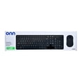 thumbnail image 2 of onn Wireless Keyboard and Mouse Combo, 104-Key Gray Stone Set, 2 of 12