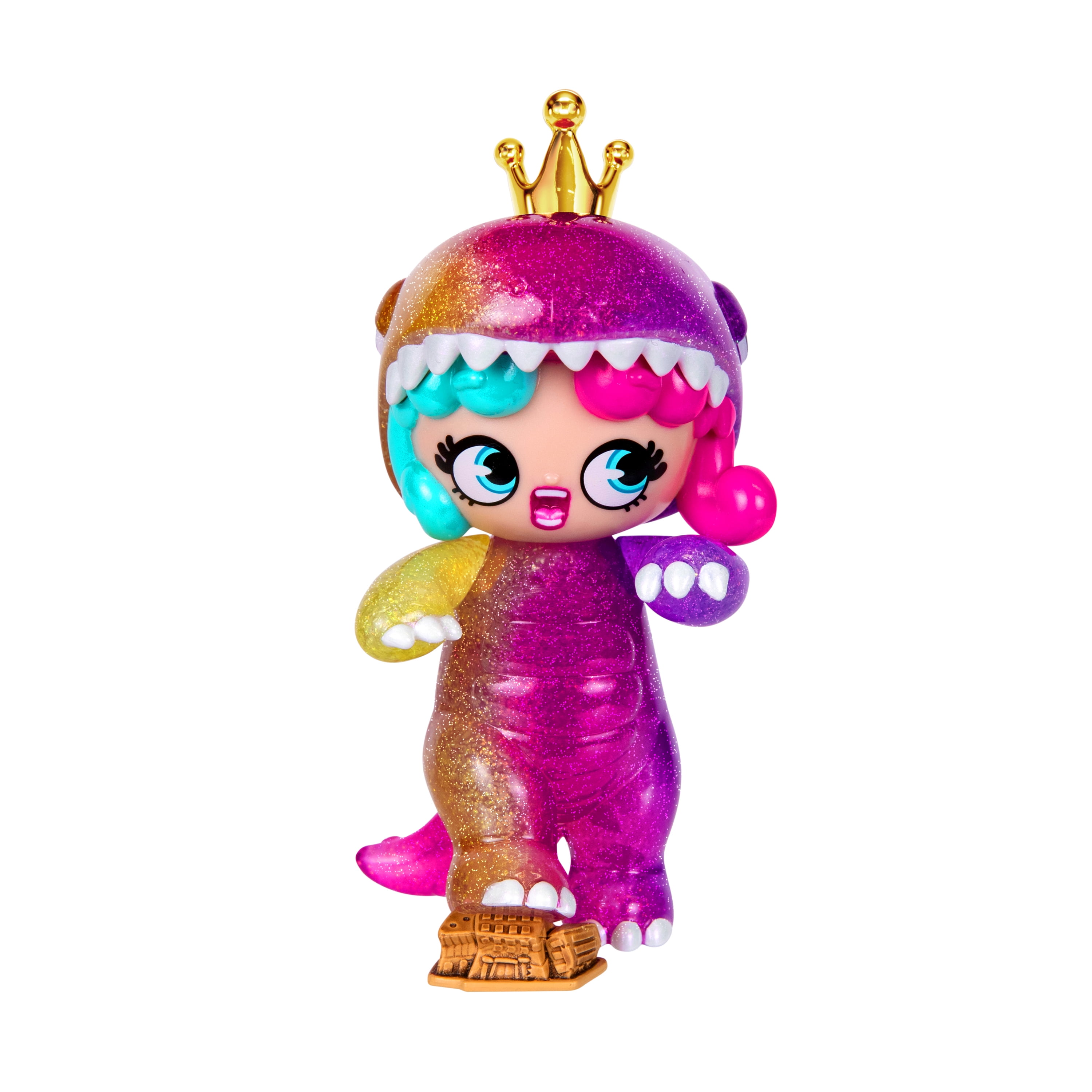 XOX Kweenies Quirky Kweens Series Premium 4 " Figurine and Display Case,  Ages7+, Styles May Vary