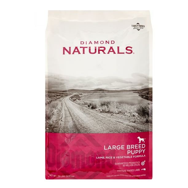 Diamond Naturals Large Breed Puppy, 20 lbs