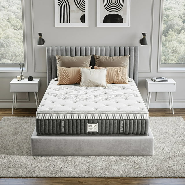 Ensemble Matelas barton Grand et Sommier – le Confort et le Soutien Ultimes