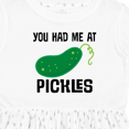 thumbnail image 4 of Inktastic You Had Me at Pickles Girls Toddler Dress, 4 of 5