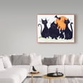 thumbnail image 3 of Trademark Fine Art 'Halloween Kitties' Canvas Art by Beverly Johnston, 3 of 3