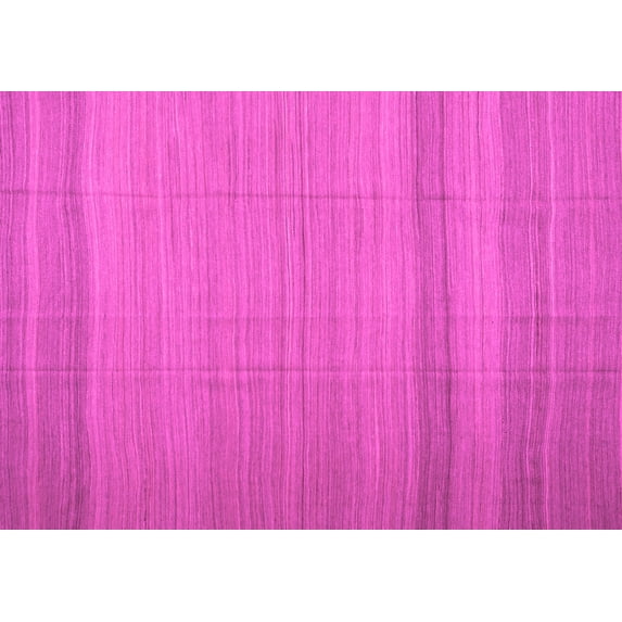Ahgly Company Indoor Rectangle Abstract Pink Contemporary Area Rugs, 7' x 10'