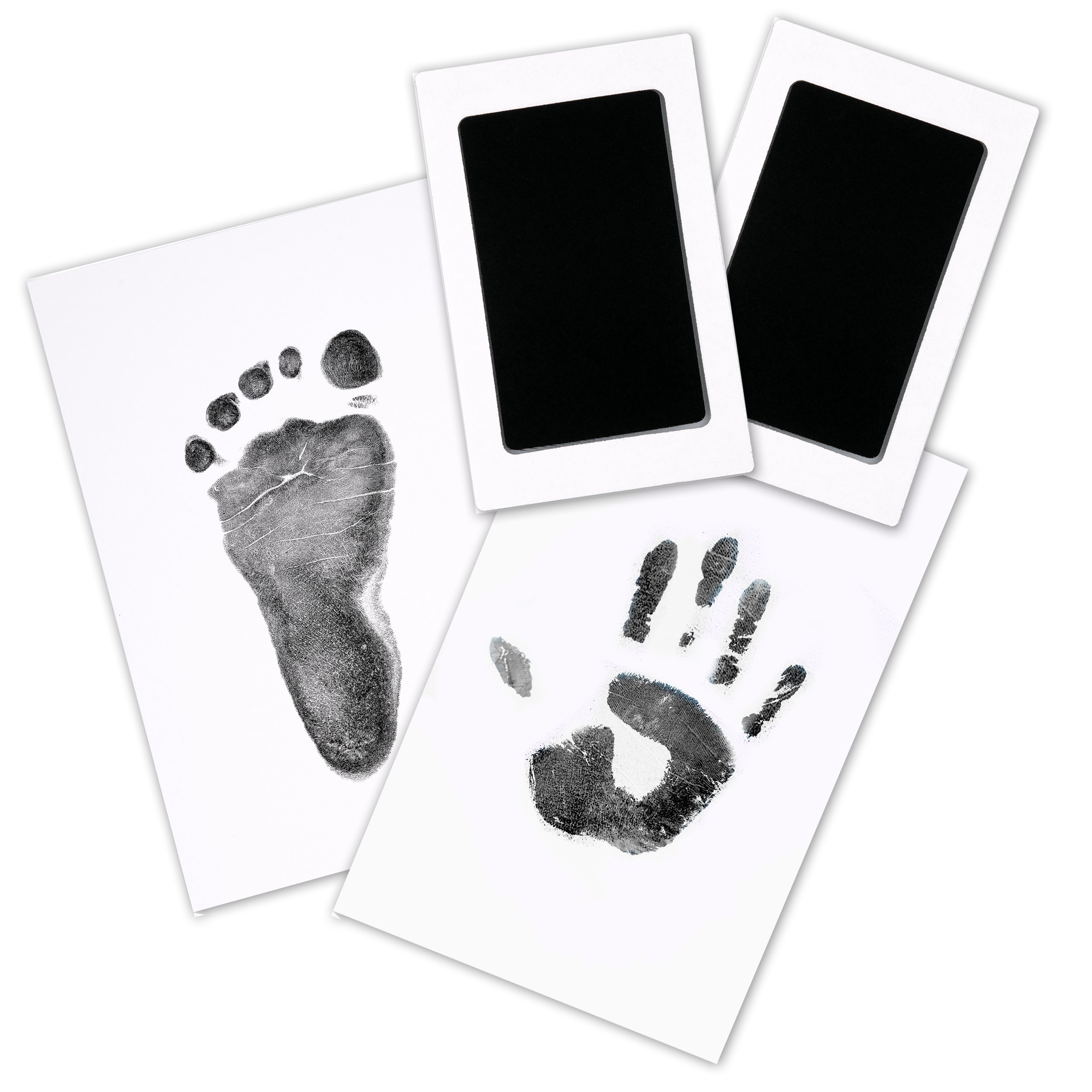 Inkless Hand and Footprint Kit - 2-Pack Ink Pad for Baby Hand and ...