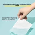 thumbnail image 4 of Laundry Detergent Sheets, Enzyme Power, 3 Scents Linen Lavender Peony, Quick Dissolve, Eco Friendly Plastic Free Travel Laundry Soap Strips, 4 of 10