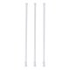 thumbnail image 1 of 3pcs Carbon Steel Pole Multi-use Shower Curtain Rod Adjustable Telescopic Rod, 1 of 3
