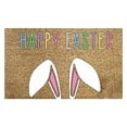 thumbnail image 2 of XEOVHV Happy Easter Decorative Door Mat, Bunny Eggs Welcome Doormat for Indoor Outdoor, Spring Floor Mat Entry Rug Non-Slip Washable for Porch Front Door Entrance 16x24 Inch, 2 of 7