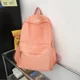 thumbnail image 2 of Mochila de nailon ligera y moderna de color sólido versátil de gran venta 2024, nueva mochila escolar informal de alta capacidad, 2 of 5