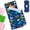 Blue Dinosaur, variant on Primlect Nap Mat, 55" x 22", Portable Sleeping Bag with Removable Pillow, Easy to Roll & Store, Pink