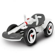 FLEX Kart 6-Volt Battery Ride-On Vehicle (White)