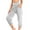 1# Gray Cheap Stuff Under 1 Dollar, variant on Dyegold Capri Sweatpants For Women Summer Casual Comfy Yoga Capris Elastic Waist Loose Capri Joggers With Pockets Activewear