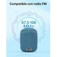thumbnail image 2 of BOCINA PORTATIL BLUETOOTH CON AGARRADERA PARA BICI/MOTO COLOR AZUL, 2 of 7