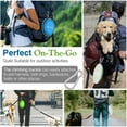 thumbnail image 7 of Pawaboo Collapsible Dog Bowls 2 Pack, Silicone Feeding Watering Bowls with Lids & Carabiners for Dogs Cats, Portable Water Feeder Food Bowl for Walking Traveling Home Use, 450ml, Blue + Green, 7 of 7
