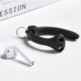 thumbnail image 3 of Bearachild 1 par de auriculares de silicona con gancho para la oreja, auriculares portátiles con gancho para la oreja, soporte para Cables de audio/vídeo negro, 3 of 6