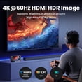 thumbnail image 4 of Base para Steam Deck UGREEN 4K60Hz con 9 puertos RJ45 PD100W USB C HUB compatible con Steam Deck ROG Ally LEGION Go iPhone 15 Pro/Pro Max, 4 of 5
