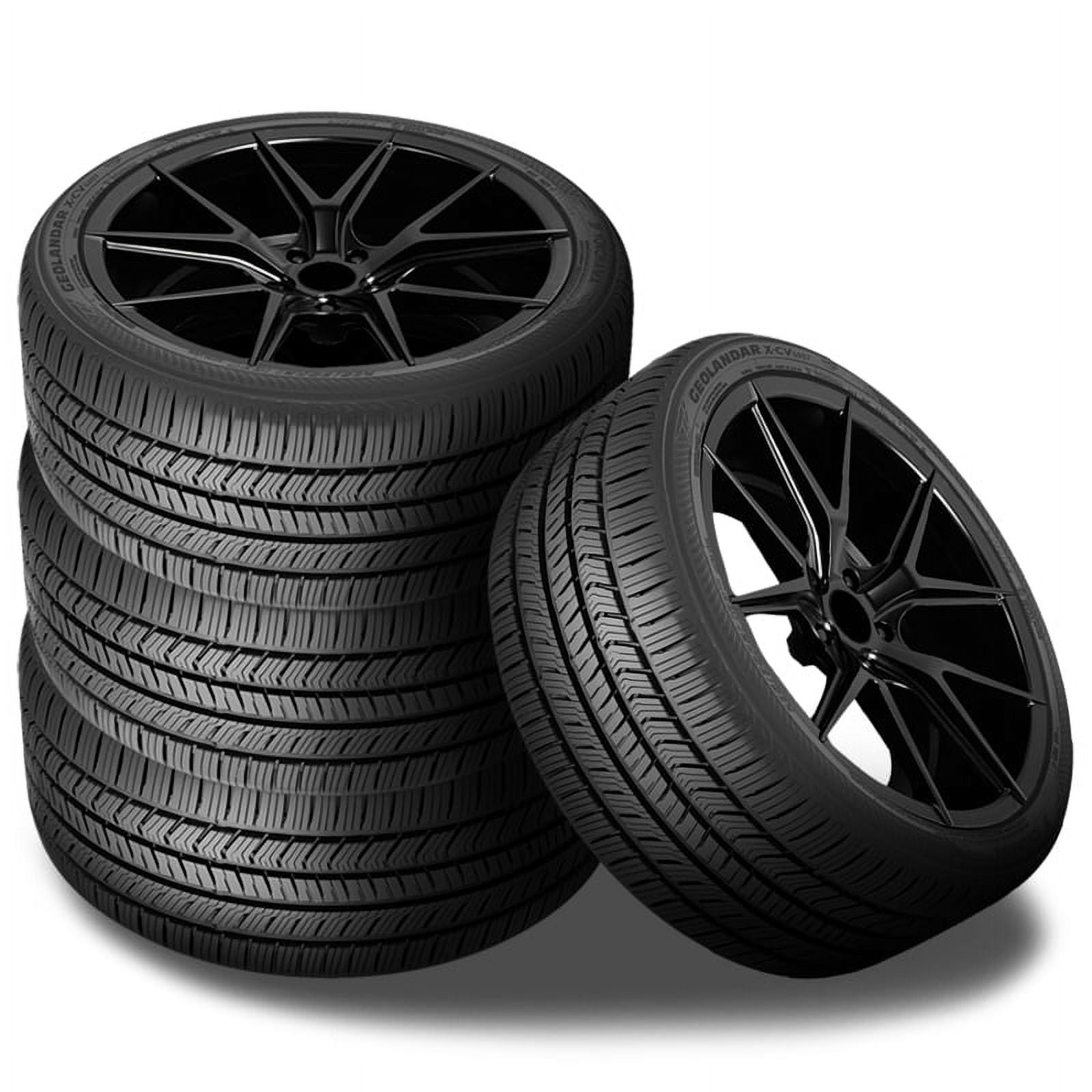 らん Yokohama GEOLANDAR X-CV All-Season Tires, Set of 4, 285