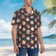 thumbnail image 3 of Fotbe Holiday Gingerbreads Camisa Hawaiana para Hombre Unisex – Camisa Casual de Verano con Botones de Manga Corta de Algodón y Lino,XX-Large, 3 of 7