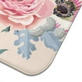 thumbnail image 3 of Microfibre Drying Mat for Kitchen Pink Wild Fresh Peony Flowers Dish Drying Drainer Mat Absorbent Pioneer Drying Mat Washing Up for Glass, Plate & Cup 18inch X 24inch, 3 of 5