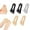A, variant on AXXD Womens Socks No Show,5pcs Orthoes Bunion Relief Socks Projoint Antibunions Health Socks Toe Compression Socks