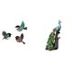 thumbnail image 1 of Pájaro colgante de pared de madera, arte de pared de pájaro, madera, pájaros voladores, decoración de pared, letrero de madera, decoración colgante de, 1 of 8