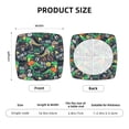 thumbnail image 5 of Honeii Dinosaur Plays Soccer Print Square Cushion Cover with Elastic Band & Ties,Sofa Cushion Covers,Furniture Protector for Living Room,Washable Sofa Seat Slipcover-Four Pieces, 5 of 7