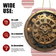 thumbnail image 3 of Steampunk-Style Clock With Gears And Cogs - Christmas Ornament Xmas Keepsake Ceramic Ornaments Holiday Decorations for Tree Christmas Gift Ideas 2.95in, 3 of 6