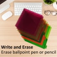 thumbnail image 6 of Plastic 8-Tab Dividers With Two Pockets,Plastic Pocket Dividers for 3-Ring Binders,8 Tabs Binder Dividers With Tabs,Transparent Binder Dividers With Pockets for Office and Home Organization,Z_Purple, 6 of 9