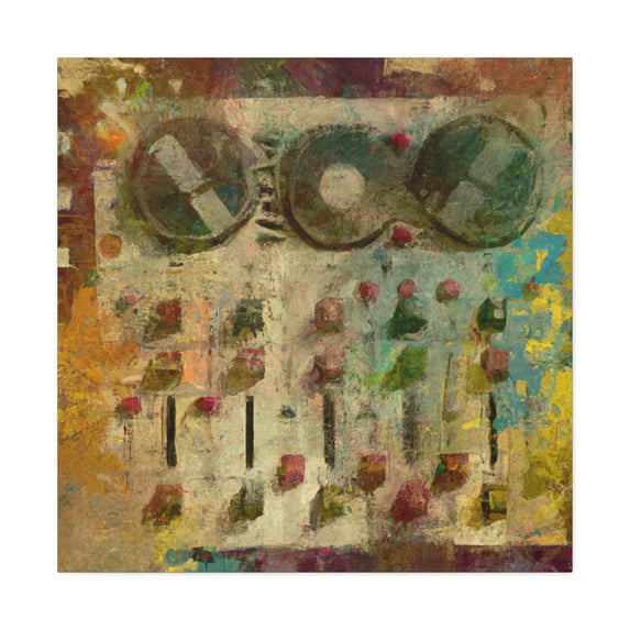 Mixing Board Symphony - Canvas