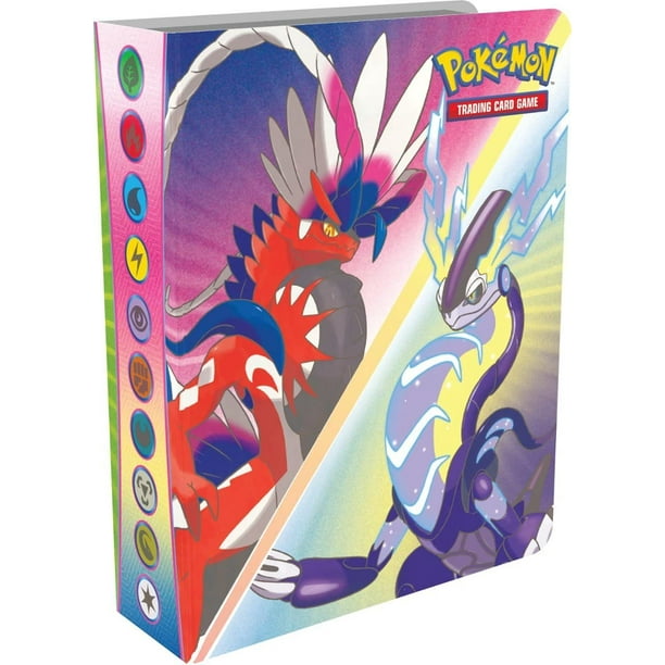 Mini Portfolio + 1 paquete de refuerzo Pokémon Scarlet & Violet
