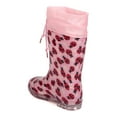 thumbnail image 3 of New Girl Jelly Beans Lady PVC Lug Sole Drawstring Rain Boot (Little / Big Kids), 3 of 5