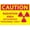 Warning Sign 2, variant on Warning Sign Caution This Unit Starts Without Warning - 8"x12" Metal Safety Alert Sign for Industrial Machinery Automated Equipment
