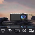 thumbnail image 4 of Mini Projector Multifunctional HD 1080P Eye Protection Home Theater Video Projector for Indoor Outdoor, 4 of 5