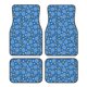 thumbnail image 1 of Fotbe Tennis Juego de 4 Tapetes para Auto con Estampado – Alfombrillas de Goma Reforzada, Diseño Antideslizante, Protección para Todo el Año – Vehículos, Autos, Camionetas y SUVs, 1 of 7