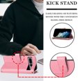 thumbnail image 4 of Compatible with Google Pixel 7 Pro Wallet Case Premium Zipper Large Space Flip PU Leather Cover, 4 of 5