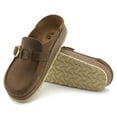 thumbnail image 5 of Birkenstock Buckley Leather Clog, 39, Brown, 5 of 6