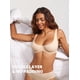 thumbnail image 2 of Bra DOBREVA Unlined Balconette 36A Beige para mujer, 2 of 5