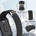 thumbnail image 4 of KOMI Strap for Amazfit Band 7 Nylon Replacement Strap Watch Wrist Band Smart Bracelet Accessories for Amazfit 7 Fit Band Black, 4 of 9