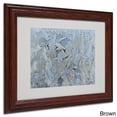 thumbnail image 2 of Trademark Fine Art "Frost Pattern #6" by Kurt Shaffer, Black Frame, 2 of 3