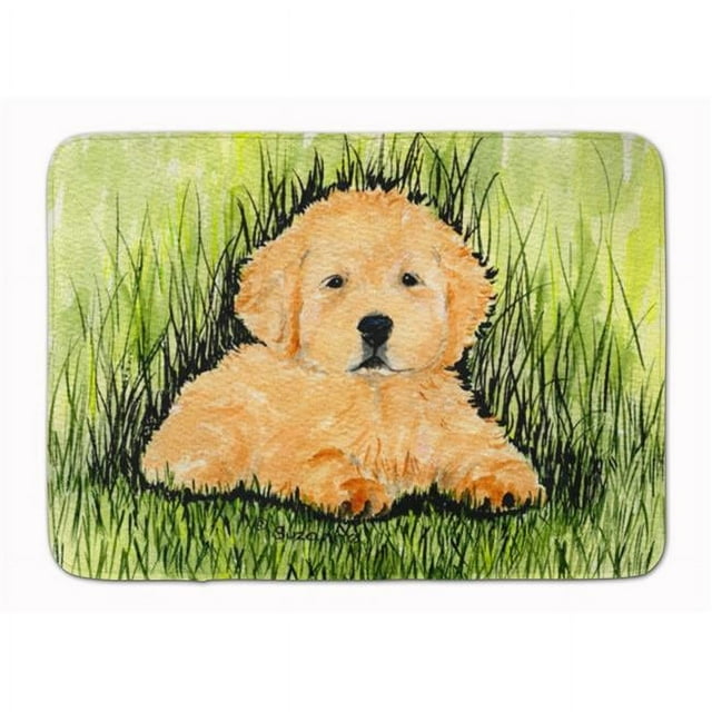 Carolines Treasures SS8476RUG Golden Retriever Tapis en Mousse à Mémoire de Forme Lavable en Machine