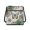 Butterfly Floral Print, variant on HELLHERO Adjustable Shoulder Strap Crossbody Bag for Shopping Travel Work, PU Material Waterproof Adjustable Strap Purse Satchel, Butterfly Crescent Moon