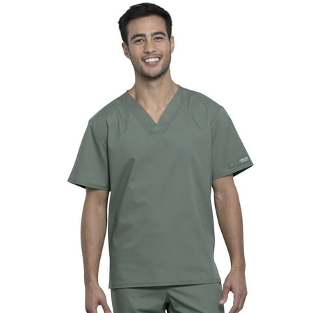 

Cherokee Workwear Professionals Men & Women s Scrubs Top Pocketless V-Neck WW605