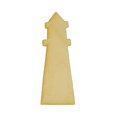 thumbnail image 1 of Package of 1, Jumbo 6. 75" X 18" 1/4" Baltic Birch Plywood Lighthouse Wood Cutout For Nautical Themed Parties, Events, Made in USA, 1 of 1