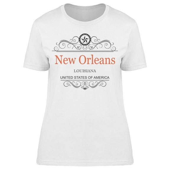 New Orleans Vintage Frame T-Shirt Women -Image by Shutterstock, Female 3X-Large