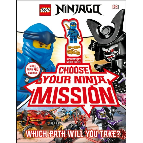 LEGO NINJAGO: Choose Your Own Ninja Mission by Simon Hugo (Hardcover)