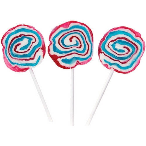 Hypno Pops Petite Swirled Lollipops, 100 count by