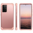 thumbnail image 2 of Samsung Galaxy S21 Ultra Case, Dteck Heavy Hybrid Rugged Shockproof Case, Support Wireless Charging, 3 in 1 Full Protective Cover for Samsung Galaxy S21 Ultra 5G, Rosegold, 2 of 7